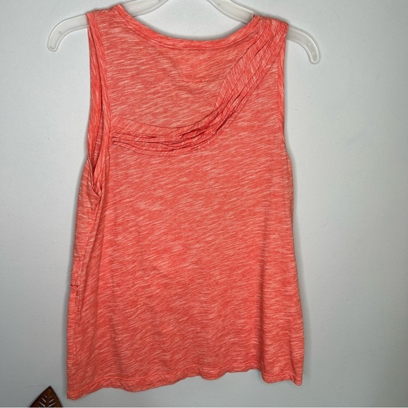 ANTHROPOLOGIE Little Yellow Button Ruffle Front Detail Top - Picture 4 of 5